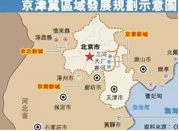 廊坊划入北京最新消息