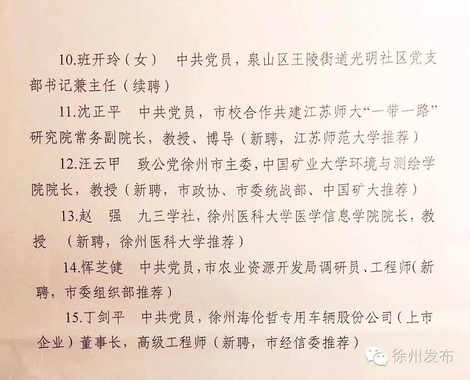 徐州市最新人事任免及动态深度解析