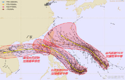 台风最新时间走向及趋势分析